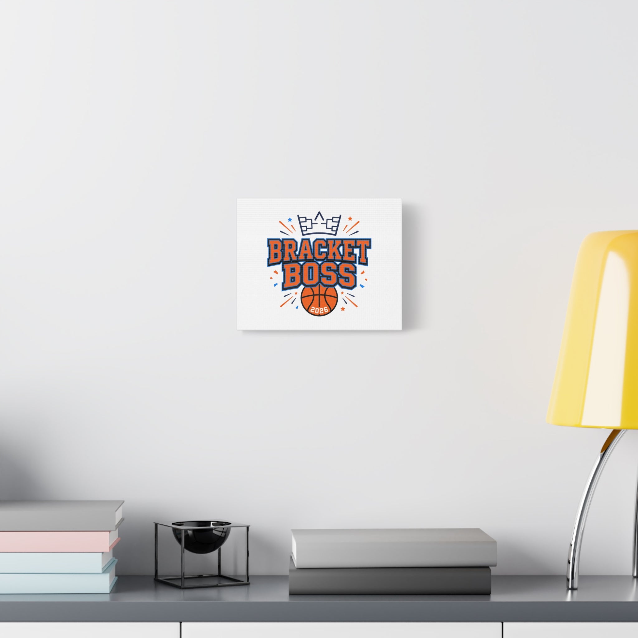 Bracket Boss Canvas | College Tournament Bracket, Gameday Hoops Wall Art