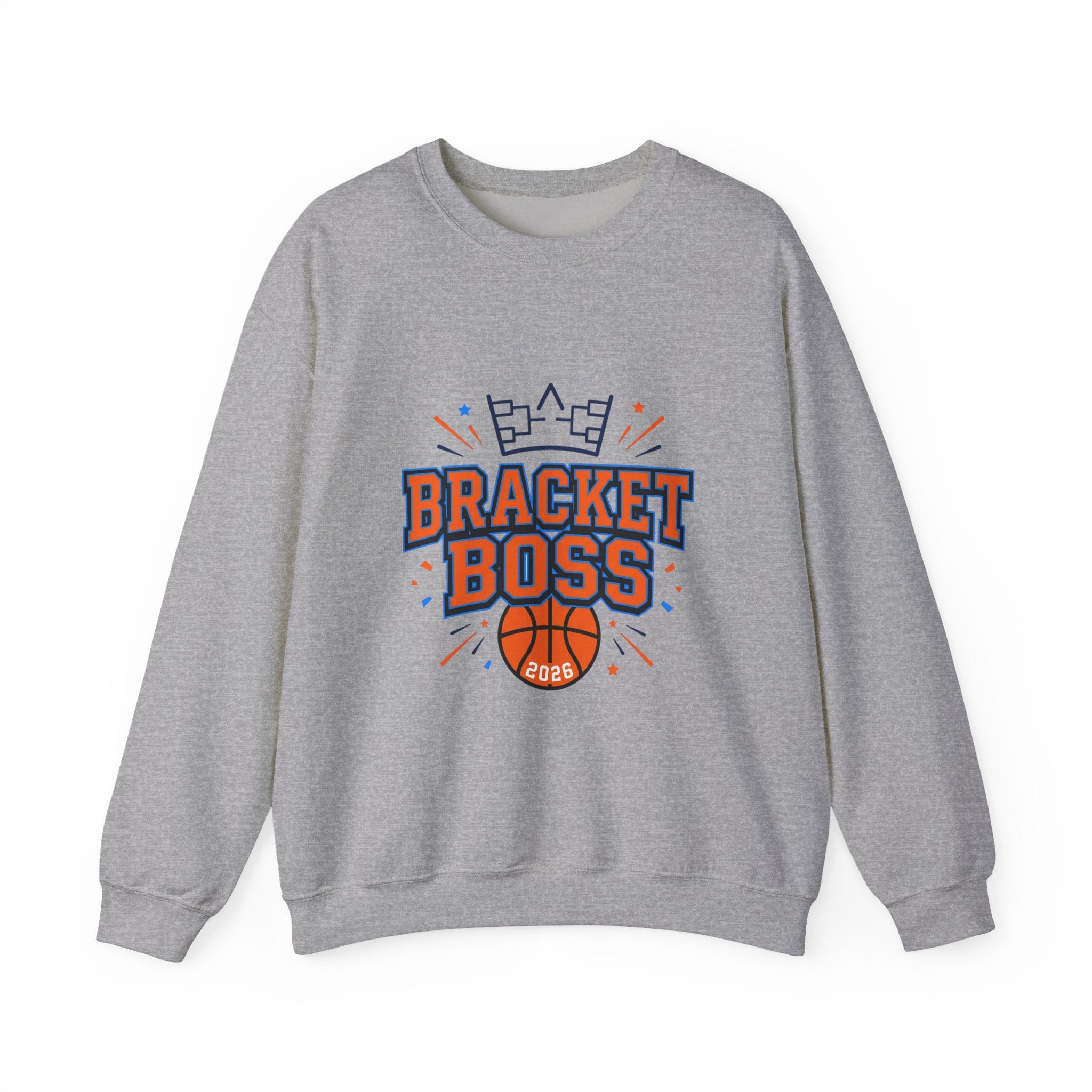 Bracket Boss Crewneck Sweatshirt | college tournament, bracket, hoops
