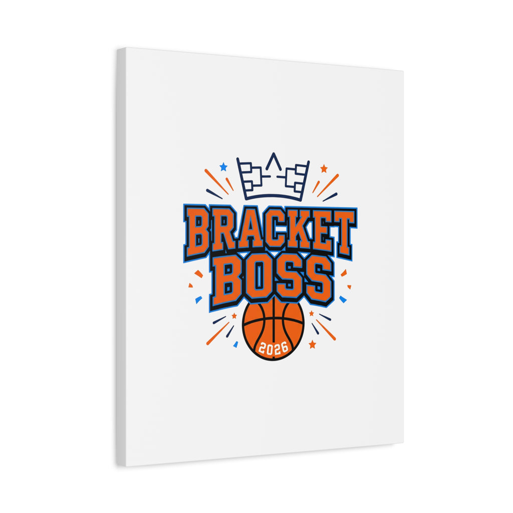Bracket Boss Canvas | College Tournament Bracket, Gameday Hoops Wall Art