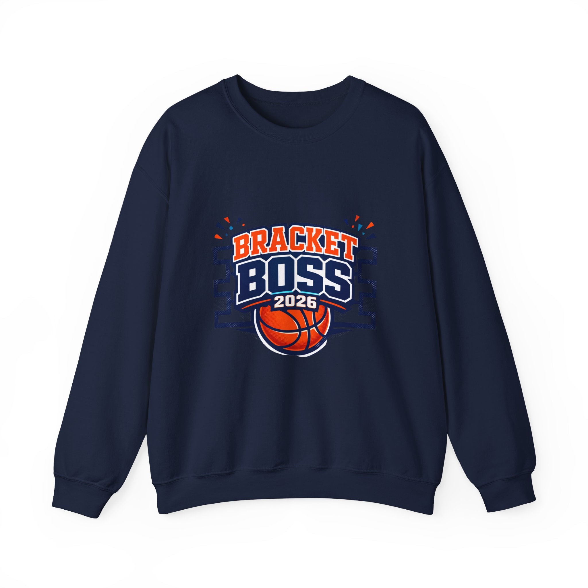 Bracket Boss 2026 Sweatshirt | college tournament, bracket gameday hoop vibes