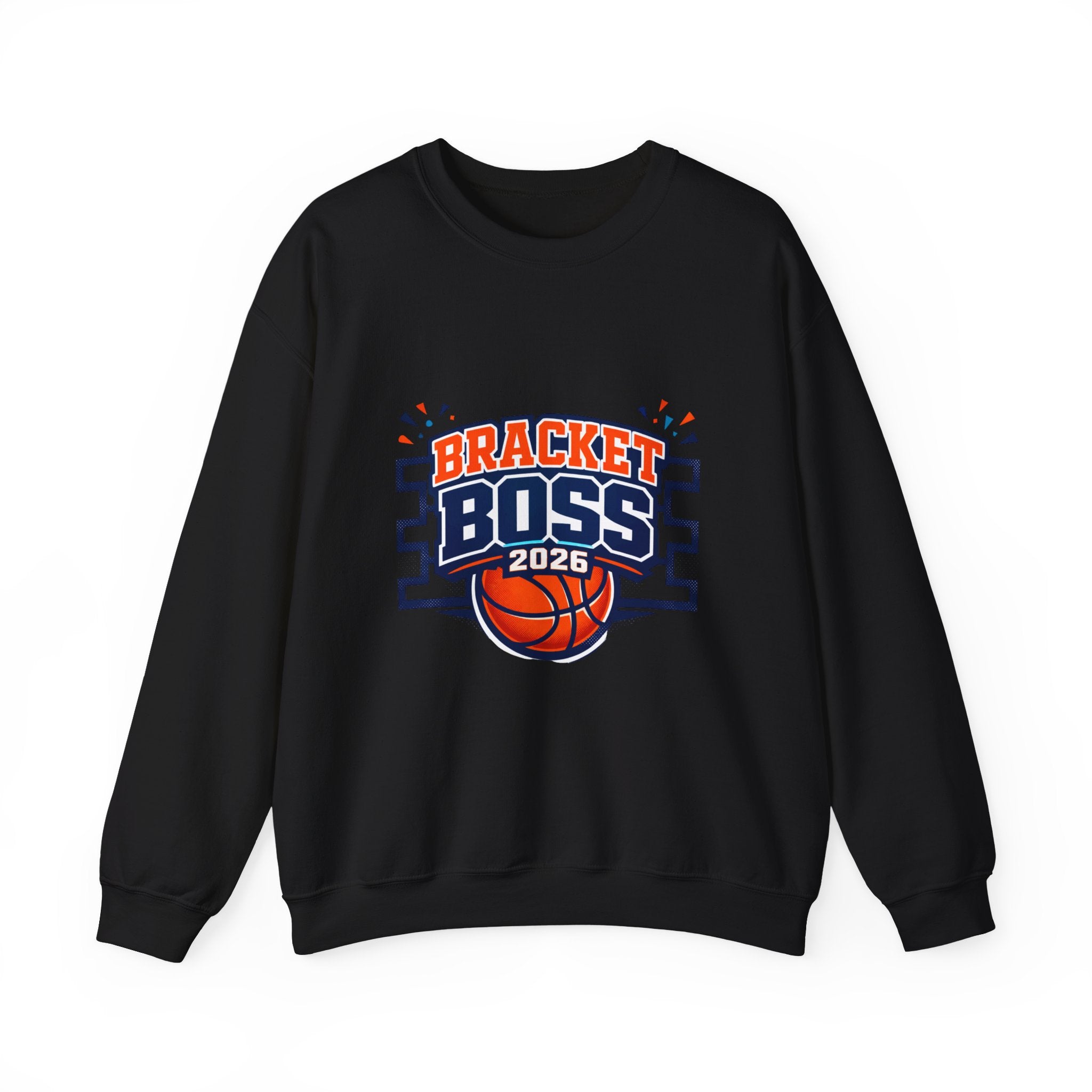 Bracket Boss 2026 Sweatshirt | college tournament, bracket gameday hoop vibes