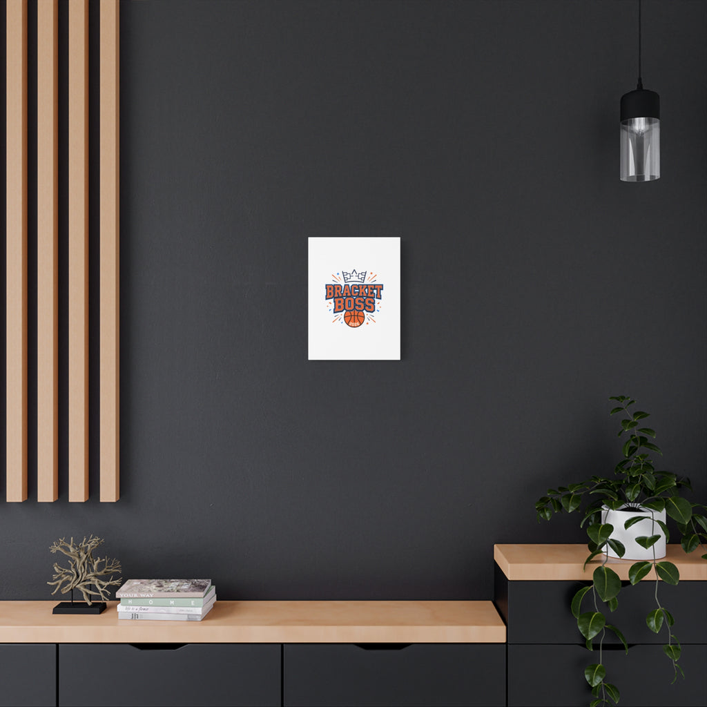 Bracket Boss Canvas | College Tournament Bracket, Gameday Hoops Wall Art