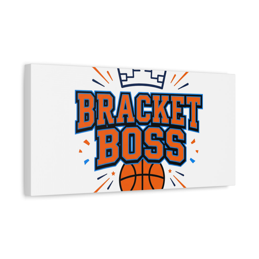 Bracket Boss Canvas | College Tournament Bracket, Gameday Hoops Wall Art
