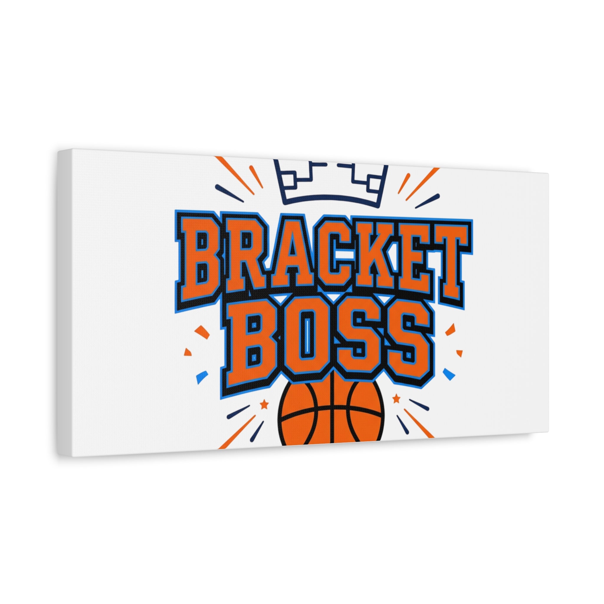 Bracket Boss Canvas | College Tournament Bracket, Gameday Hoops Wall Art