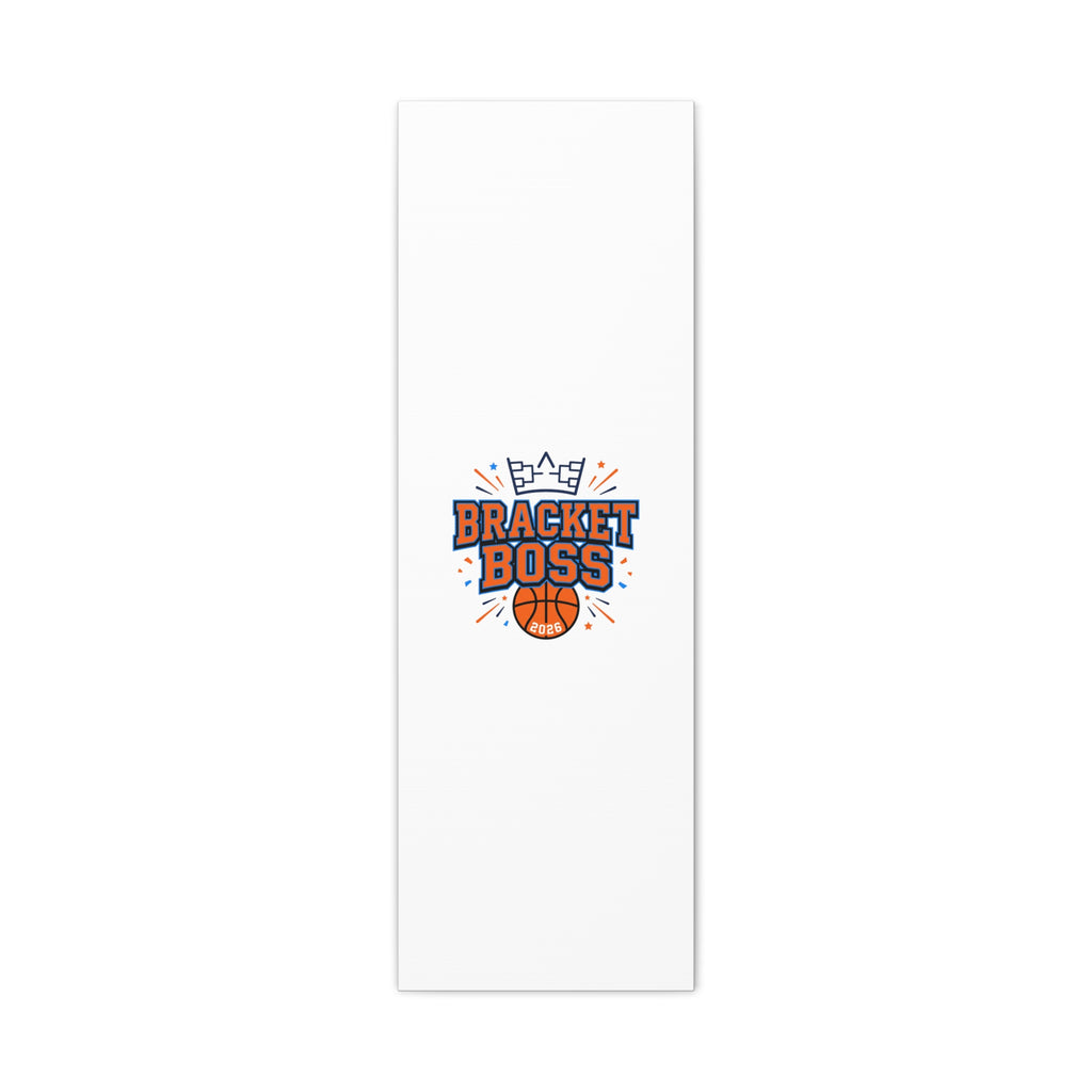 Bracket Boss Canvas | College Tournament Bracket, Gameday Hoops Wall Art