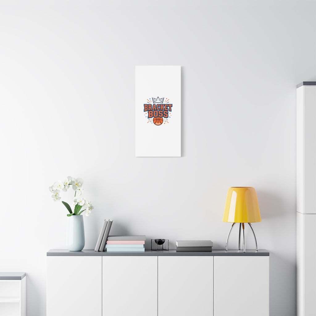 Bracket Boss Canvas | College Tournament Bracket, Gameday Hoops Wall Art