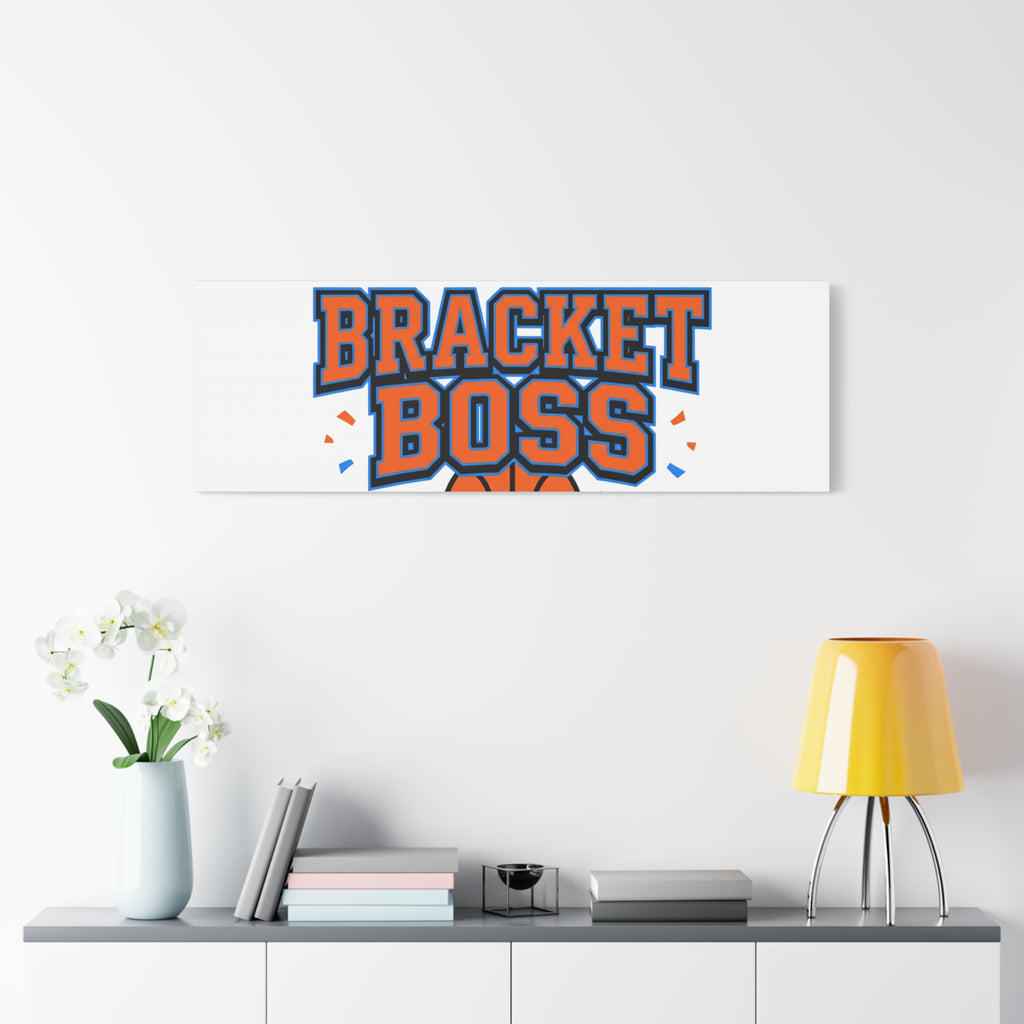 Bracket Boss Canvas | College Tournament Bracket, Gameday Hoops Wall Art