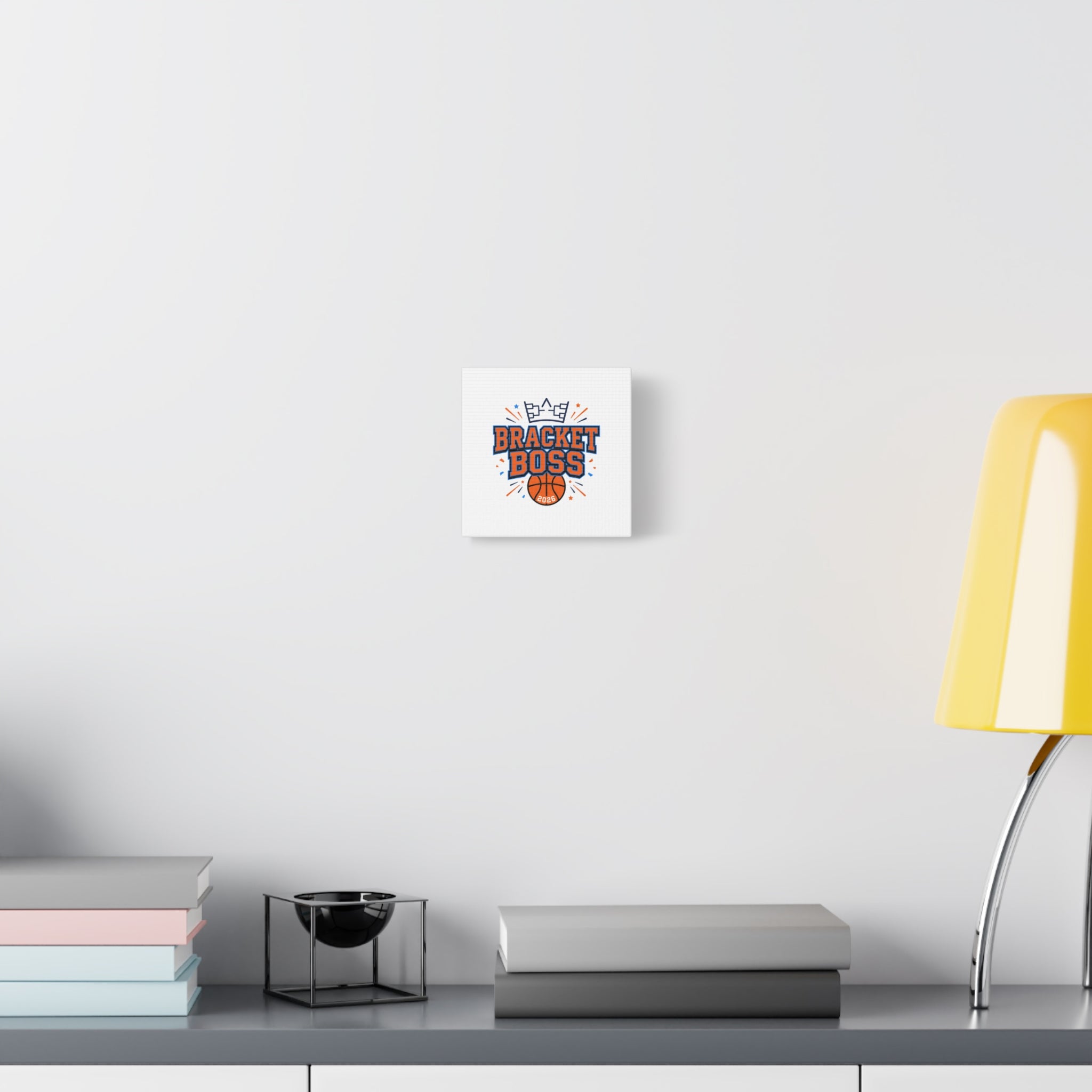 Bracket Boss Canvas | College Tournament Bracket, Gameday Hoops Wall Art