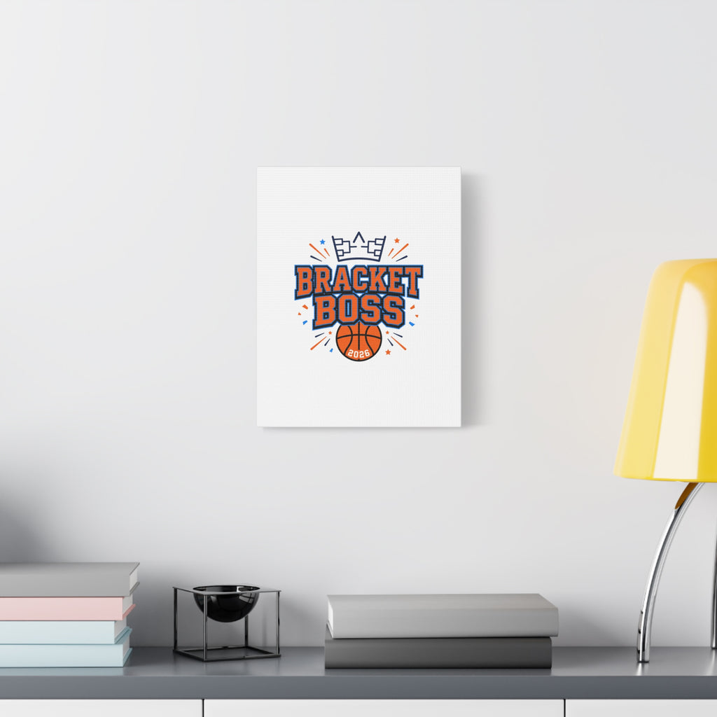 Bracket Boss Canvas | College Tournament Bracket, Gameday Hoops Wall Art