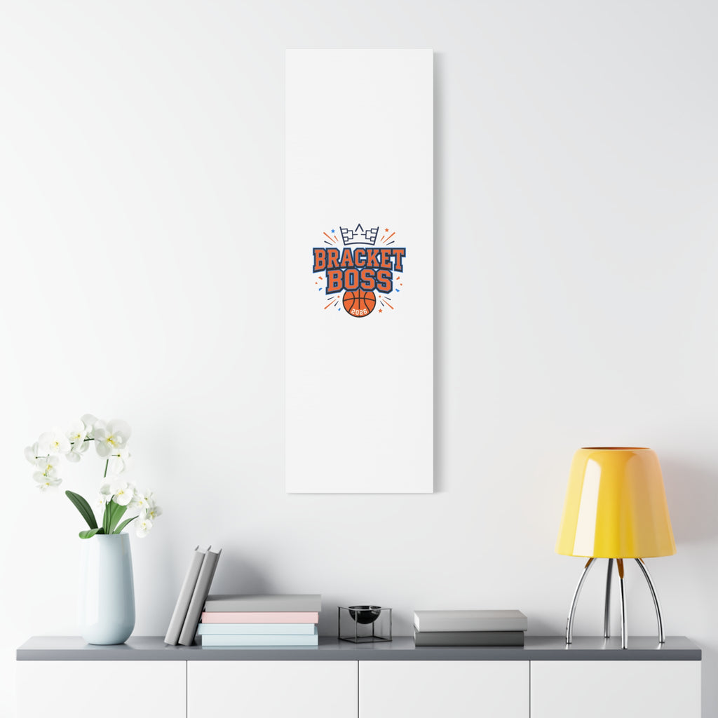 Bracket Boss Canvas | College Tournament Bracket, Gameday Hoops Wall Art