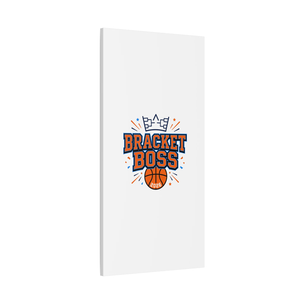 Bracket Boss Canvas | College Tournament Bracket, Gameday Hoops Wall Art