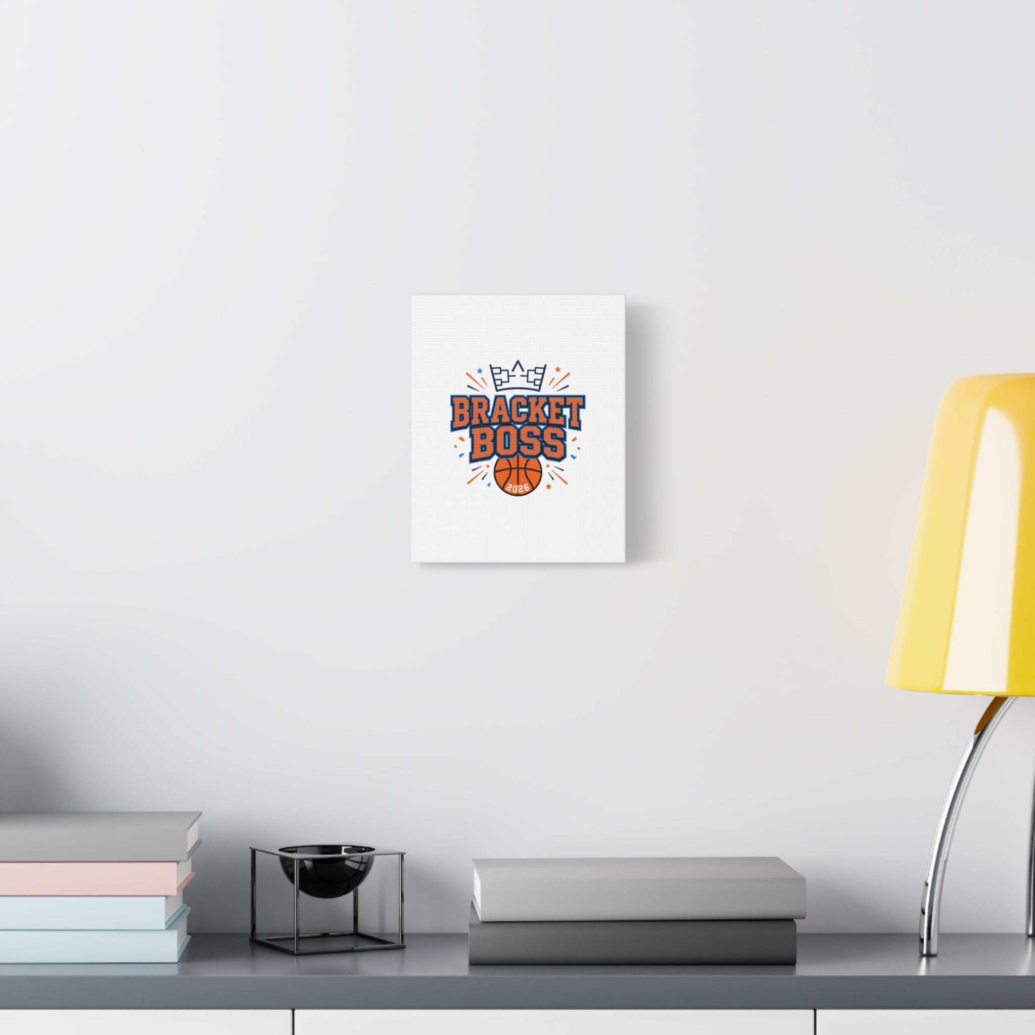 Bracket Boss Canvas | College Tournament Bracket, Gameday Hoops Wall Art