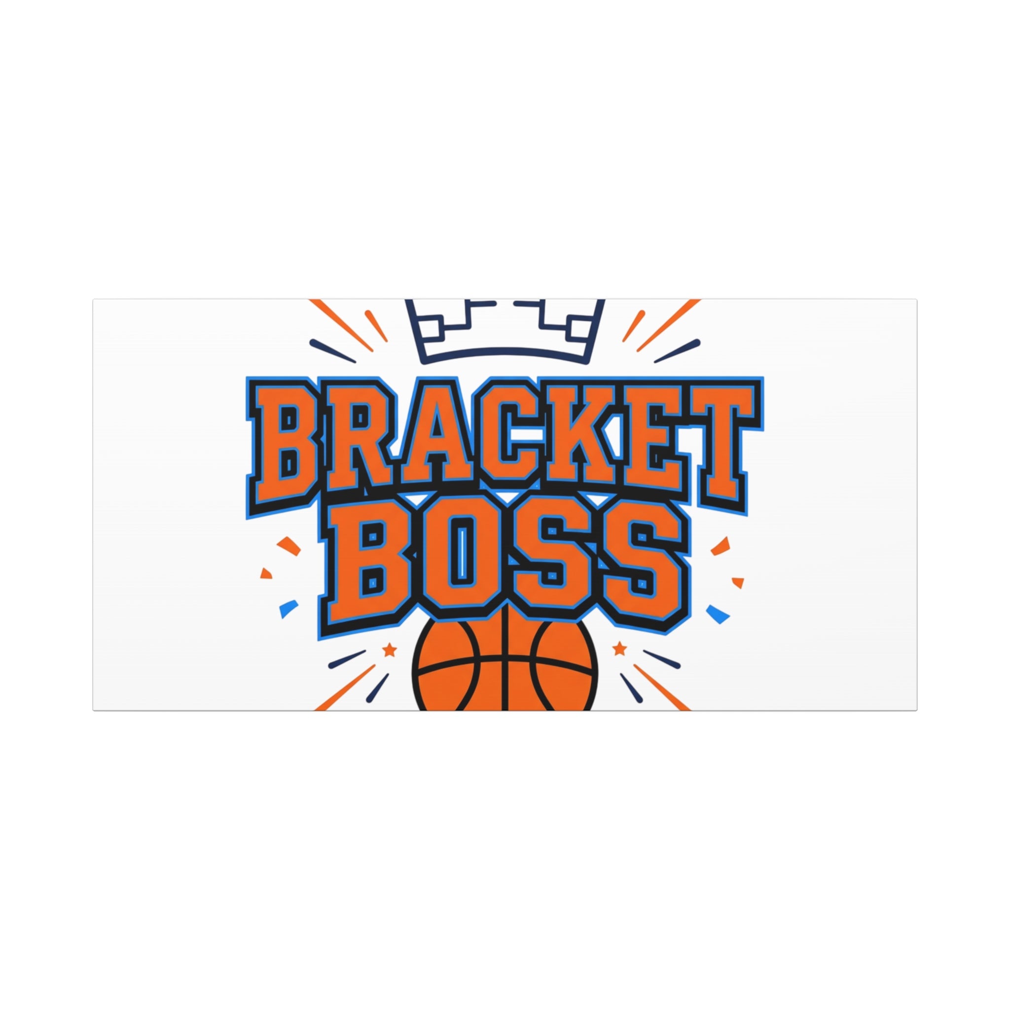 Bracket Boss Canvas | College Tournament Bracket, Gameday Hoops Wall Art