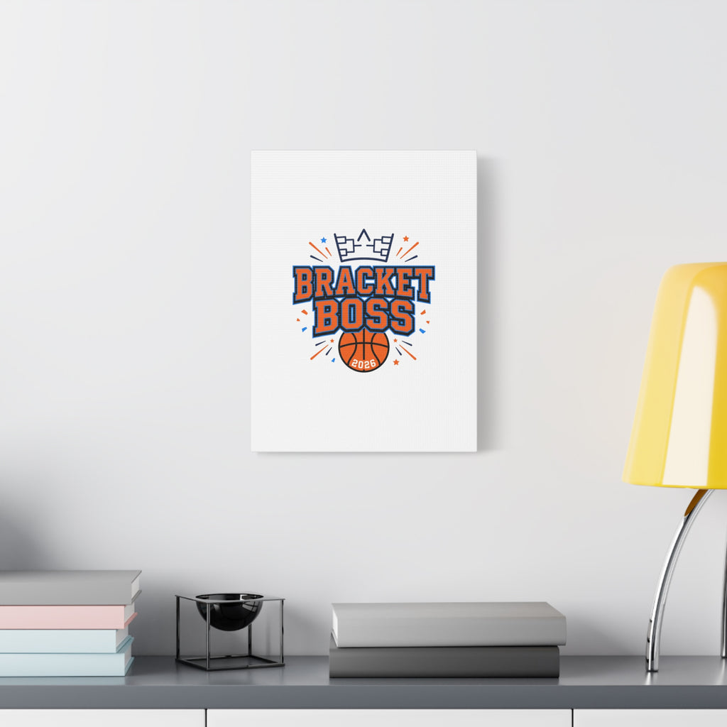 Bracket Boss Canvas | College Tournament Bracket, Gameday Hoops Wall Art