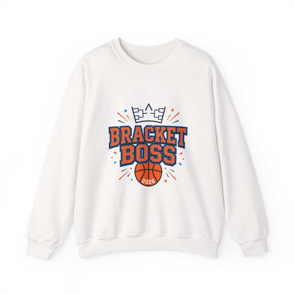 Bracket Boss Crewneck Sweatshirt | college tournament, bracket, hoops