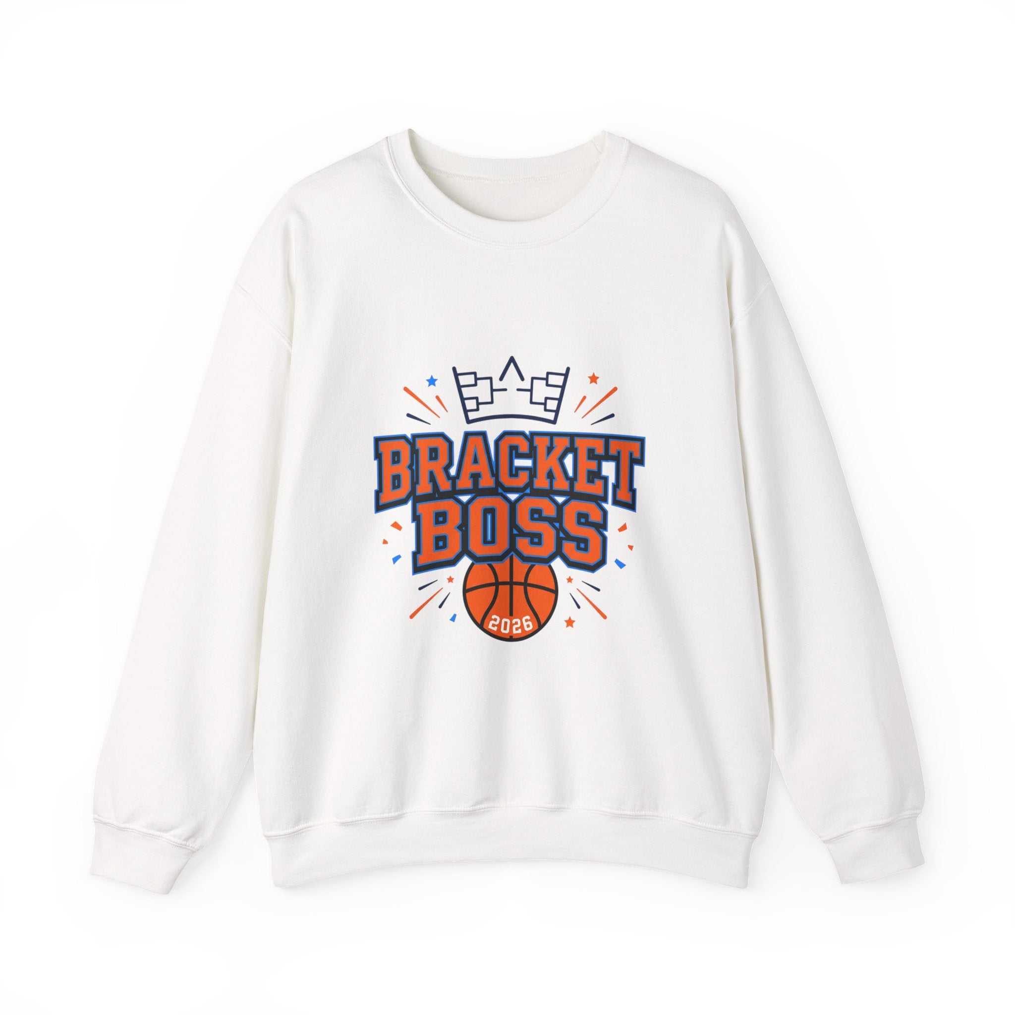 Bracket Boss Crewneck Sweatshirt | college tournament, bracket, hoops