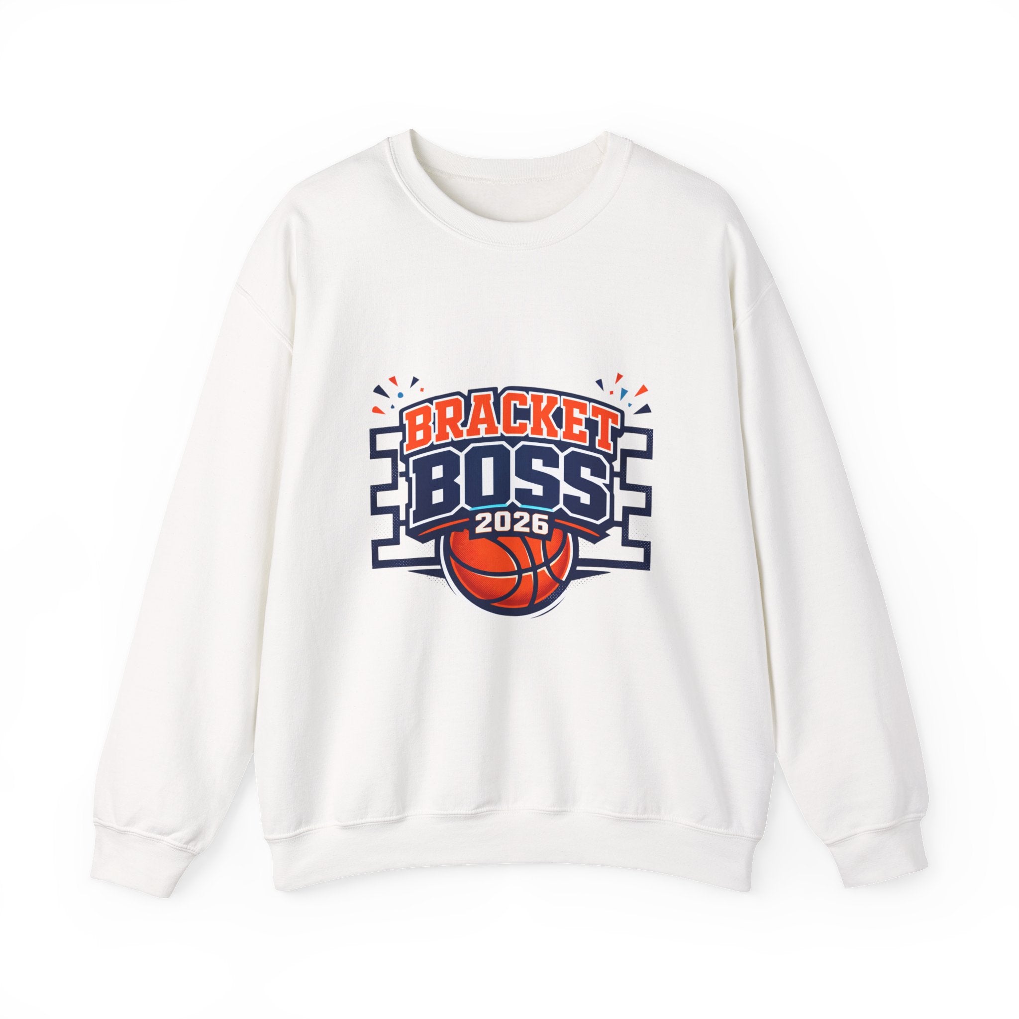 Bracket Boss 2026 Sweatshirt | college tournament, bracket gameday hoop vibes
