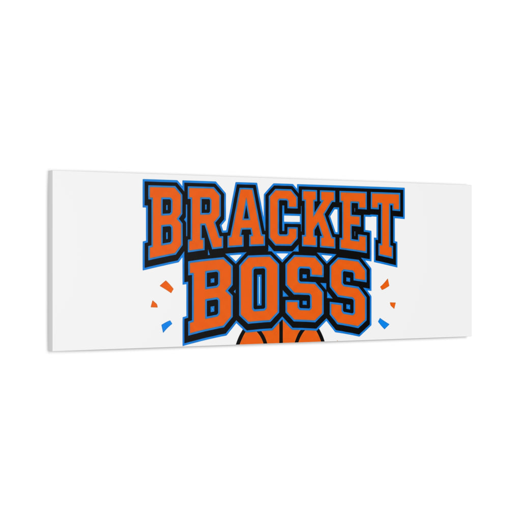Bracket Boss Canvas | College Tournament Bracket, Gameday Hoops Wall Art