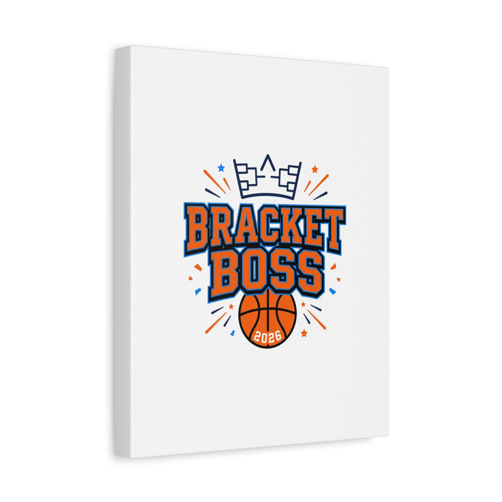 Bracket Boss Canvas | College Tournament Bracket, Gameday Hoops Wall Art