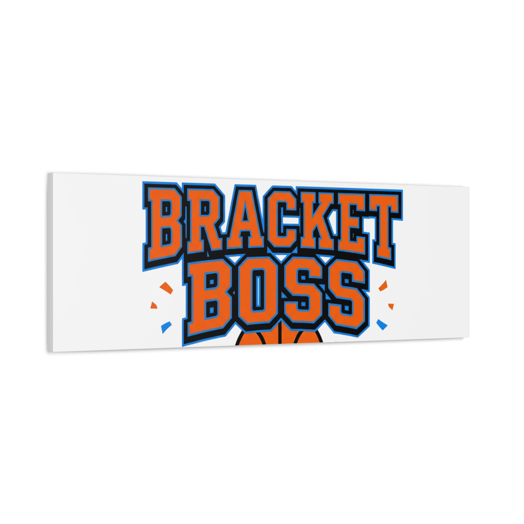 Bracket Boss Canvas | College Tournament Bracket, Gameday Hoops Wall Art