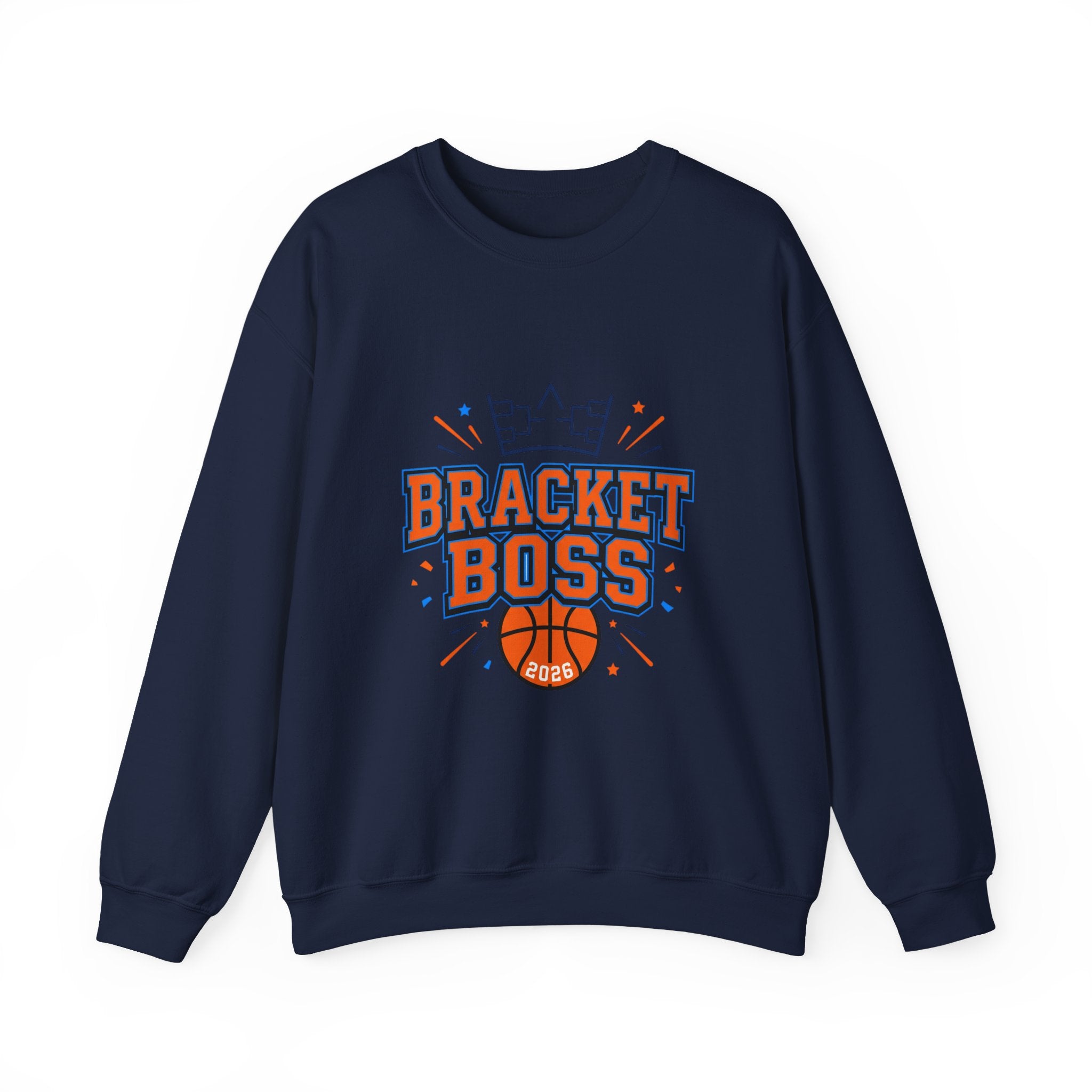 Bracket Boss Crewneck Sweatshirt | college tournament, bracket, hoops