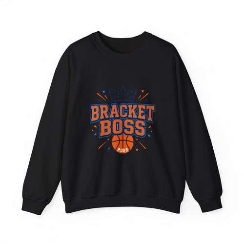 Bracket Boss Crewneck Sweatshirt | college tournament, bracket, hoops