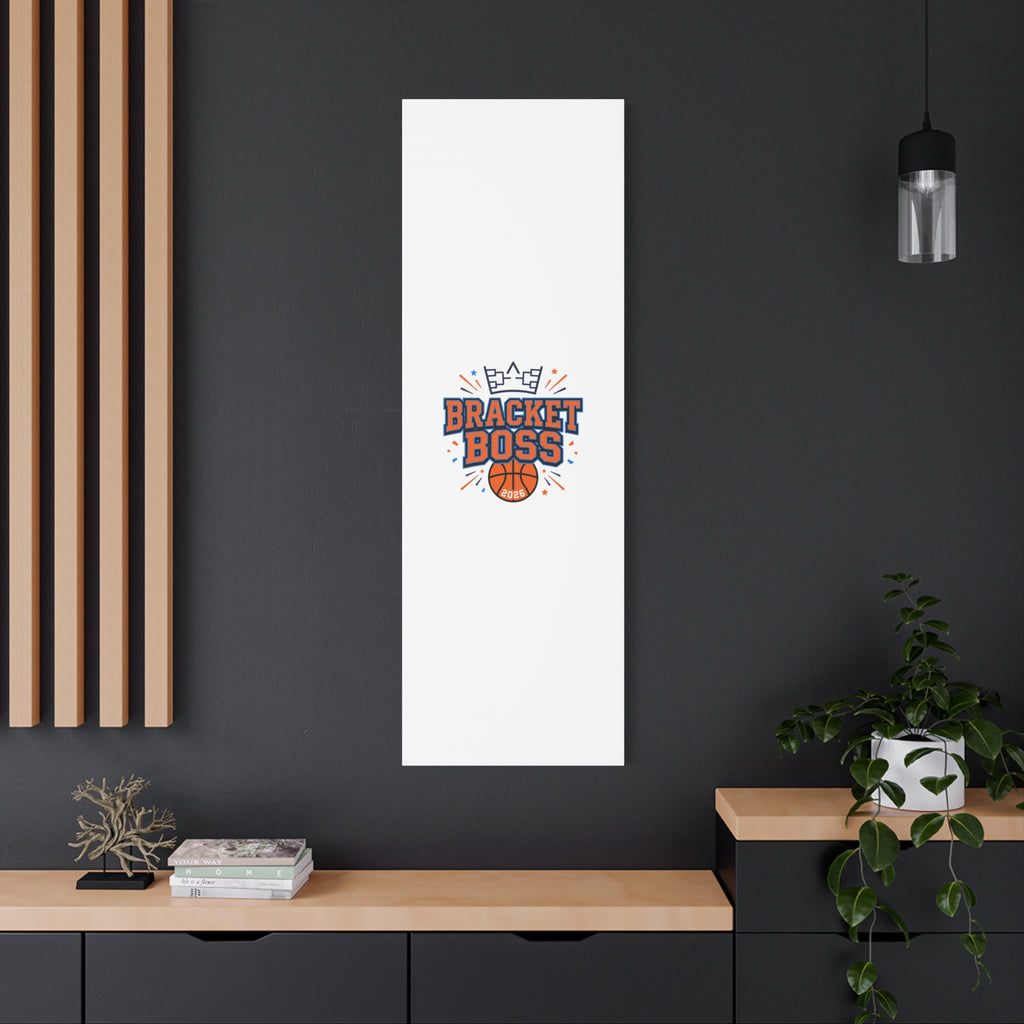 Bracket Boss Canvas | College Tournament Bracket, Gameday Hoops Wall Art