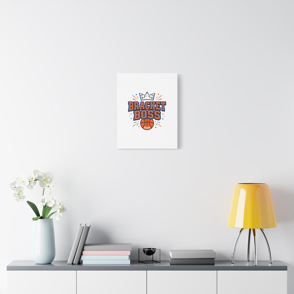 Bracket Boss Canvas | College Tournament Bracket, Gameday Hoops Wall Art