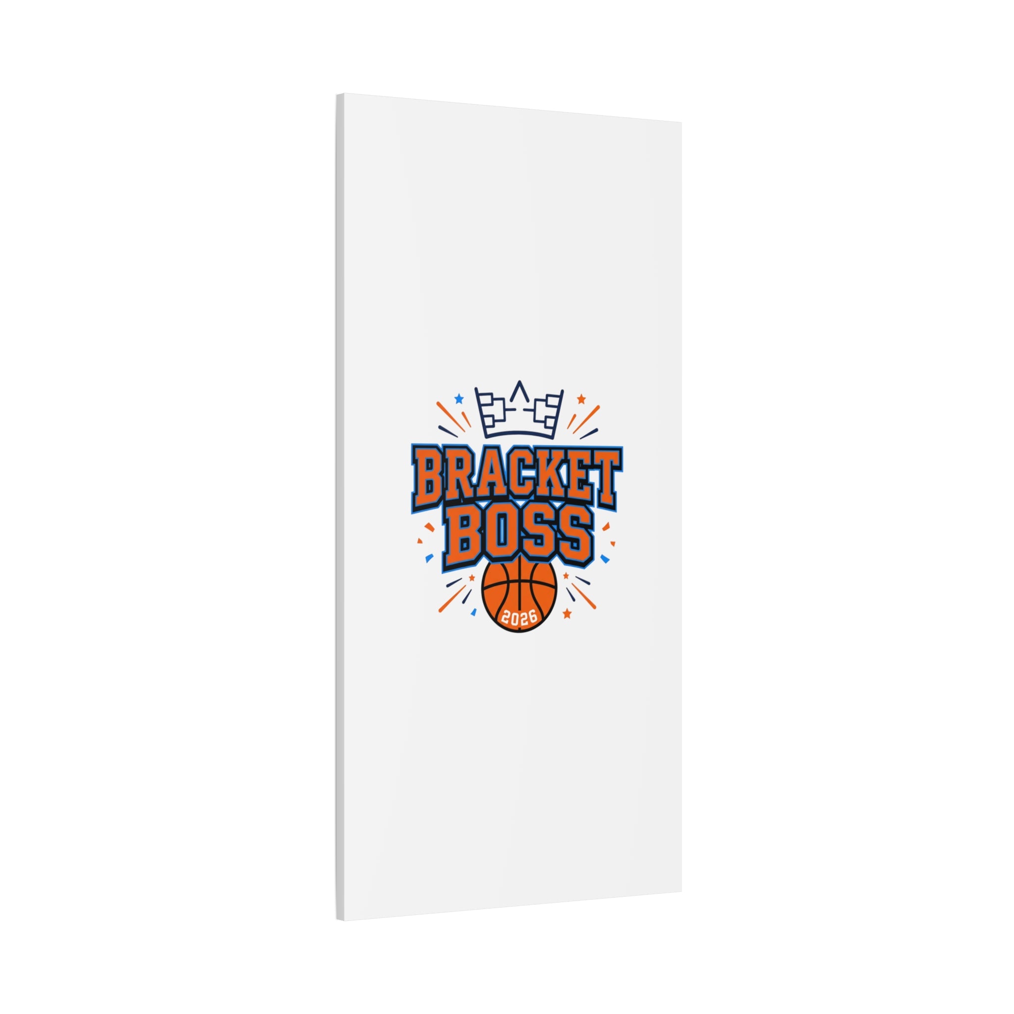 Bracket Boss Canvas | College Tournament Bracket, Gameday Hoops Wall Art