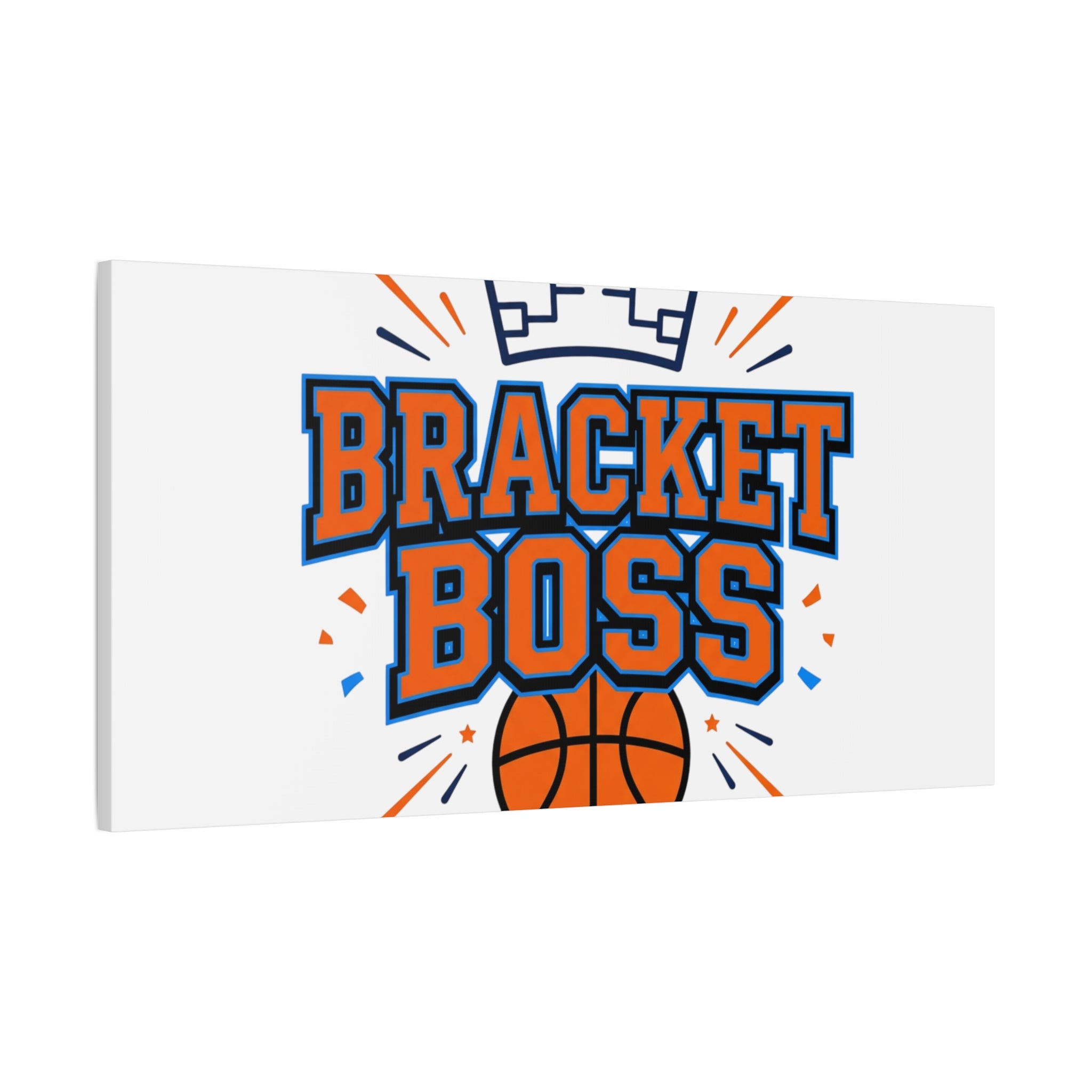 Bracket Boss Canvas | College Tournament Bracket, Gameday Hoops Wall Art