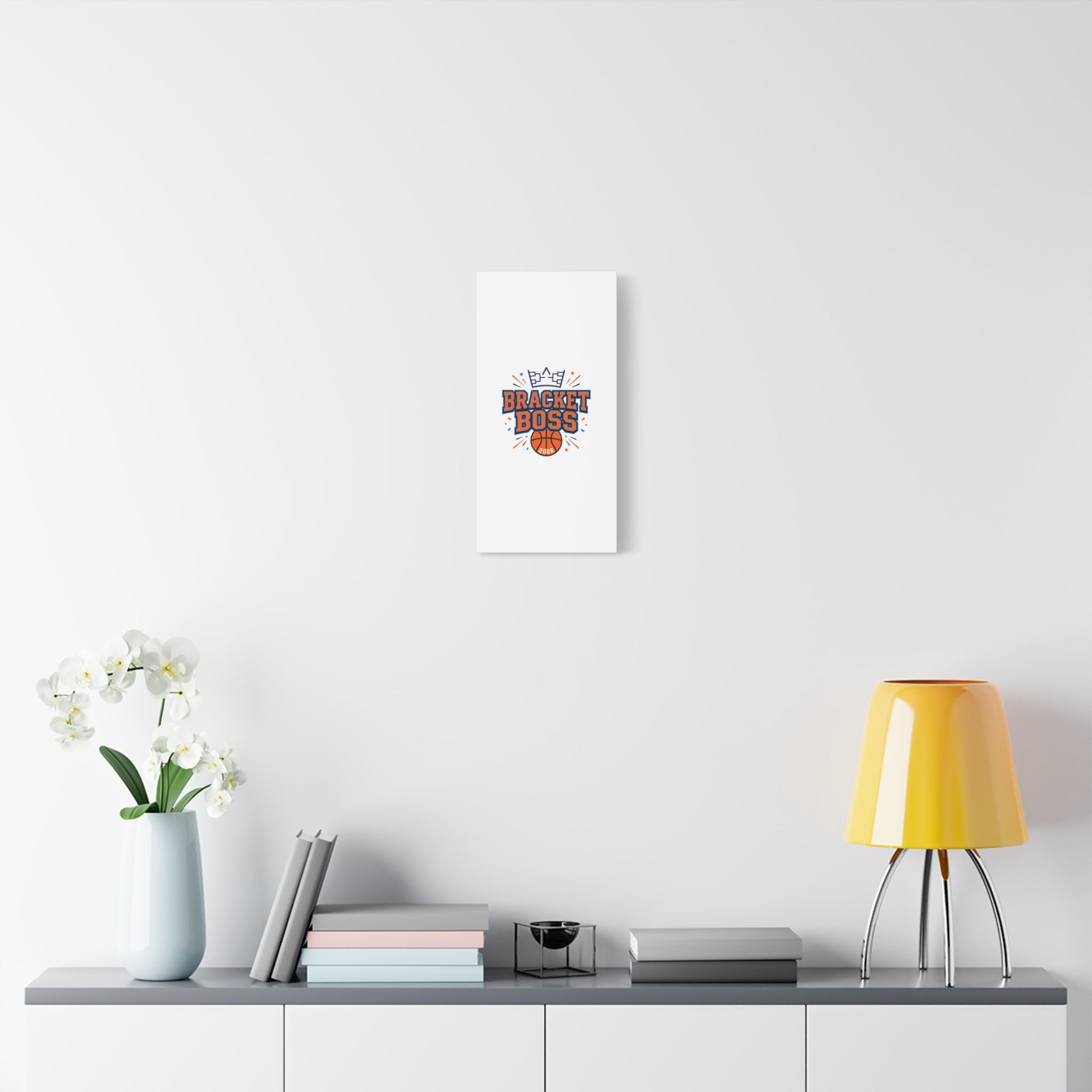 Bracket Boss Canvas | College Tournament Bracket, Gameday Hoops Wall Art