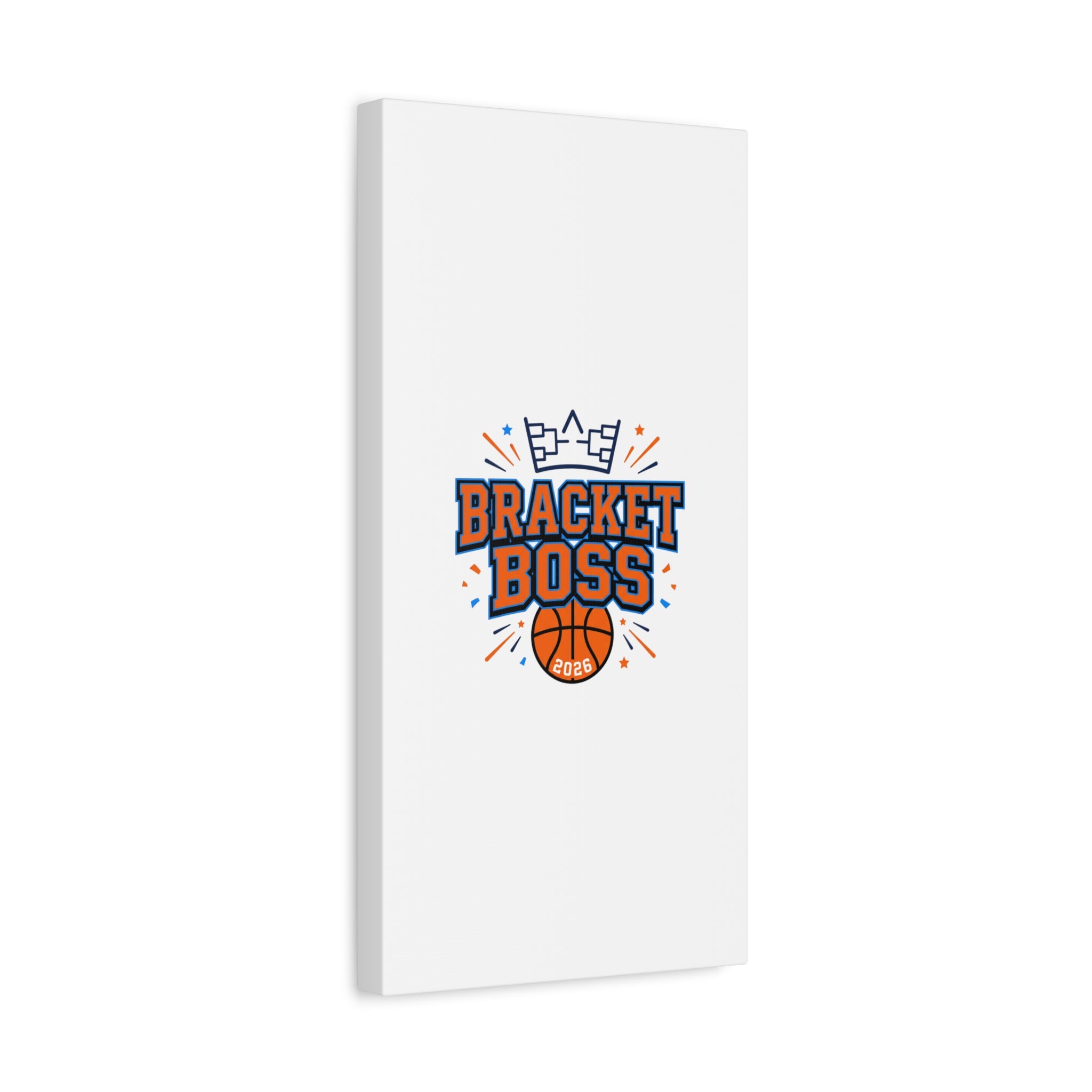 Bracket Boss Canvas | College Tournament Bracket, Gameday Hoops Wall Art