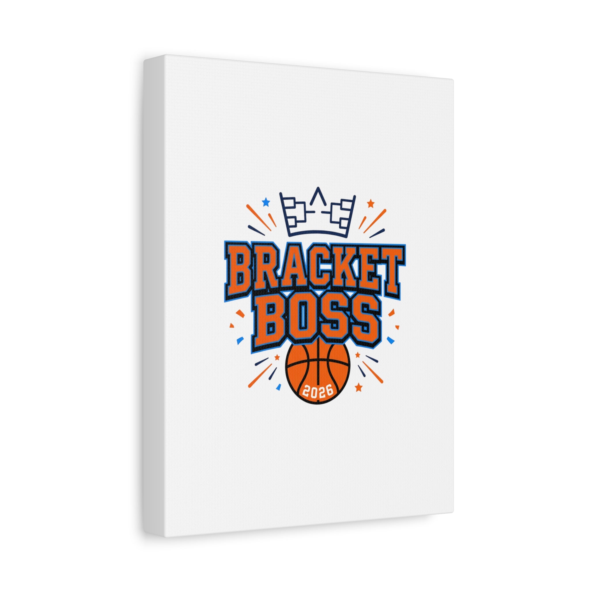 Bracket Boss Canvas | College Tournament Bracket, Gameday Hoops Wall Art