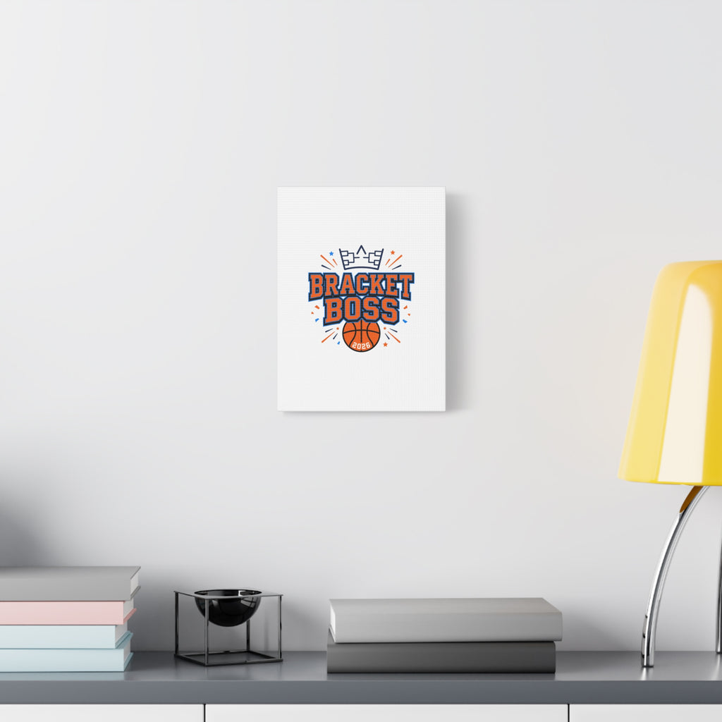 Bracket Boss Canvas | College Tournament Bracket, Gameday Hoops Wall Art