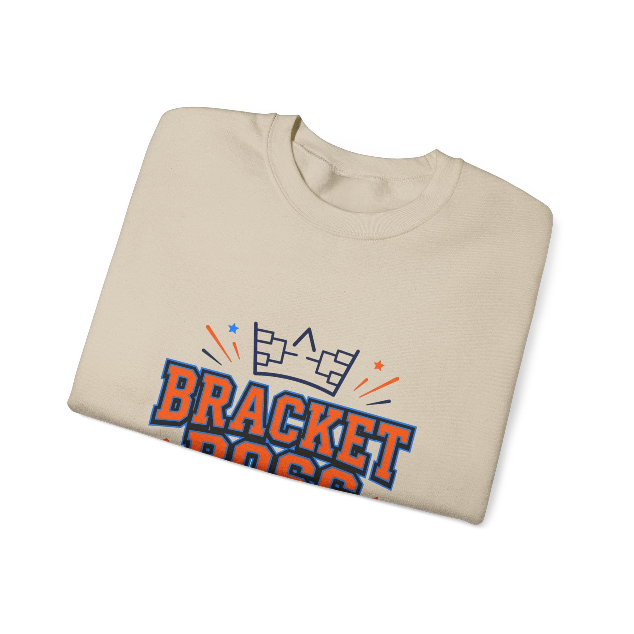 Bracket Boss Crewneck Sweatshirt | college tournament, bracket, hoops