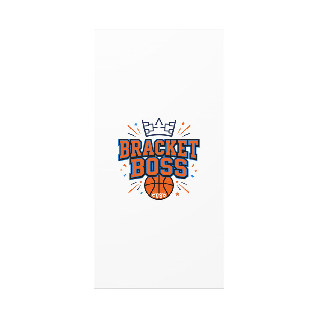 Bracket Boss Canvas | College Tournament Bracket, Gameday Hoops Wall Art