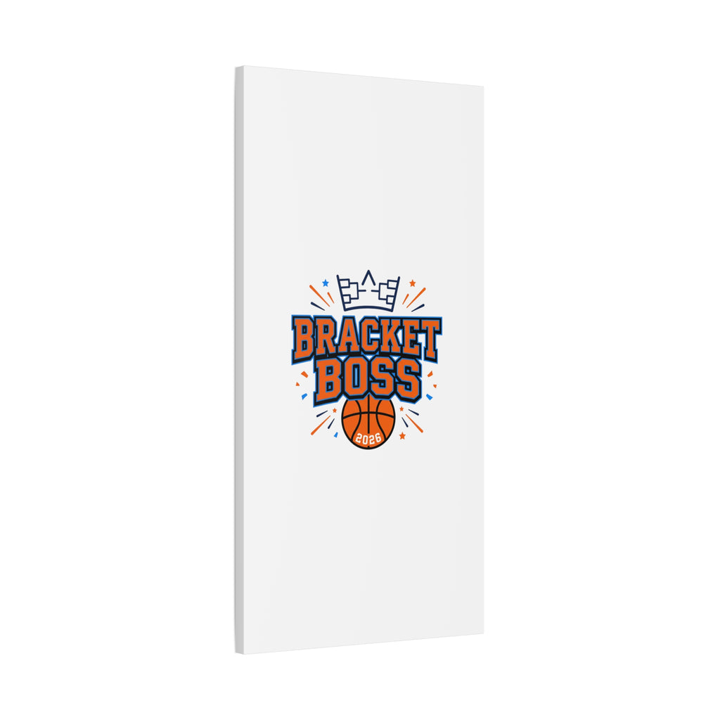 Bracket Boss Canvas | College Tournament Bracket, Gameday Hoops Wall Art