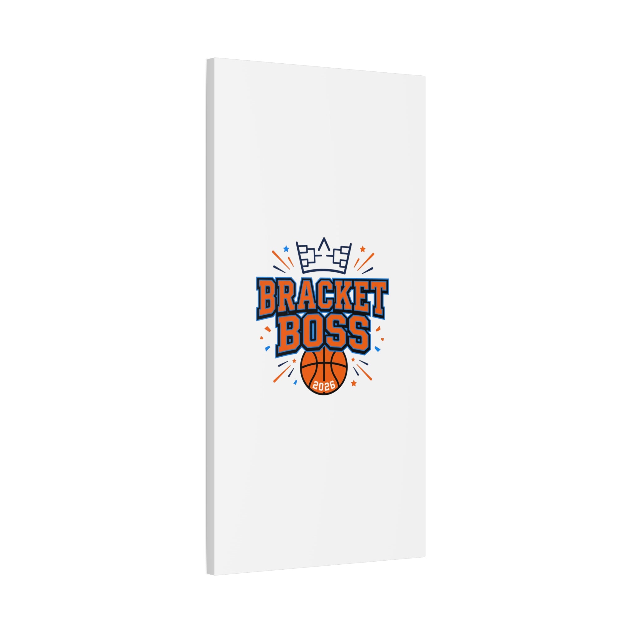 Bracket Boss Canvas | College Tournament Bracket, Gameday Hoops Wall Art