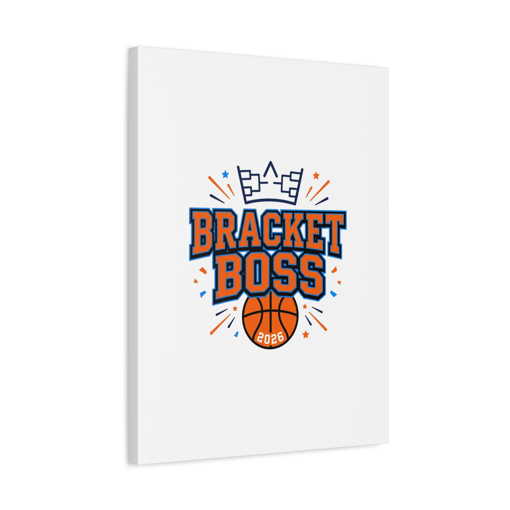 Bracket Boss Canvas | College Tournament Bracket, Gameday Hoops Wall Art