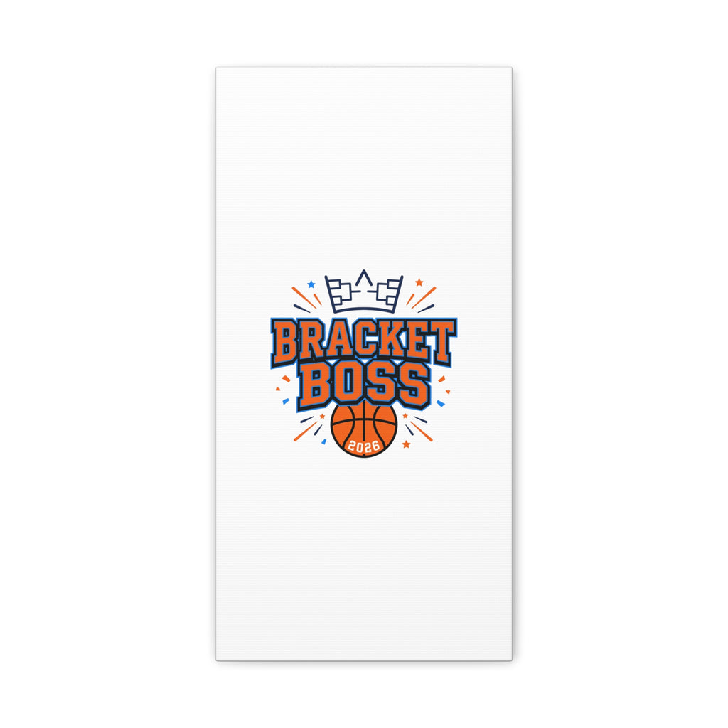 Bracket Boss Canvas | College Tournament Bracket, Gameday Hoops Wall Art