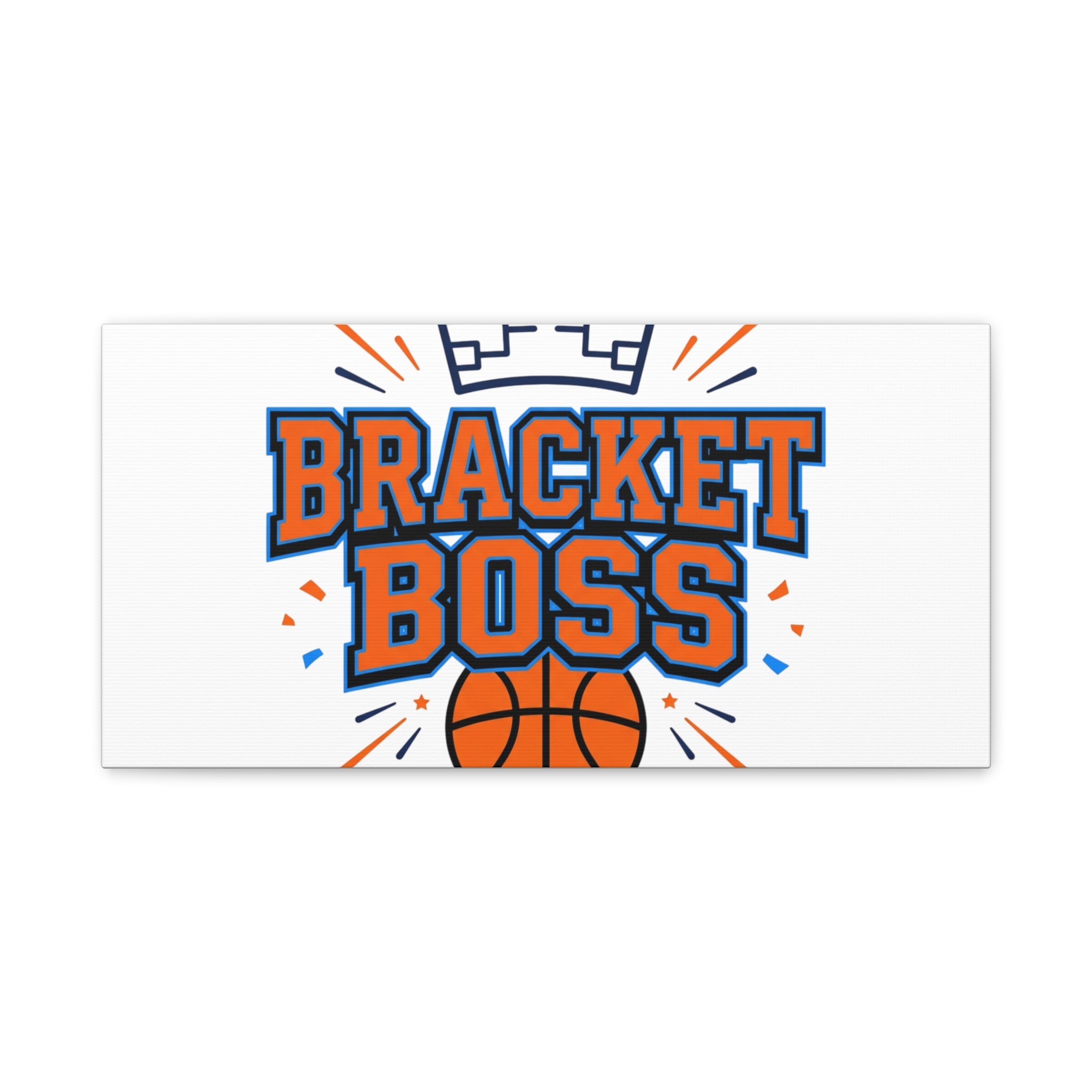 Bracket Boss Canvas | College Tournament Bracket, Gameday Hoops Wall Art